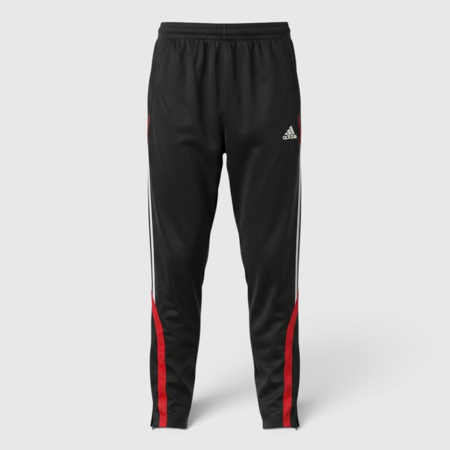 Adidas Ανδρικό Παντελόνι Φόρμας – Μαύρο / Κόκκινο / Pre-Owned
